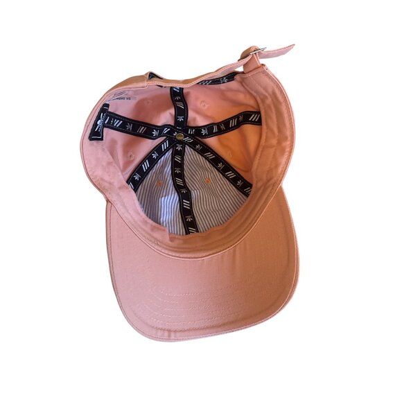Adidas Originals Pink Baseball Cap Adjustable Strap Embroidered Logo - Picture 5 of 6